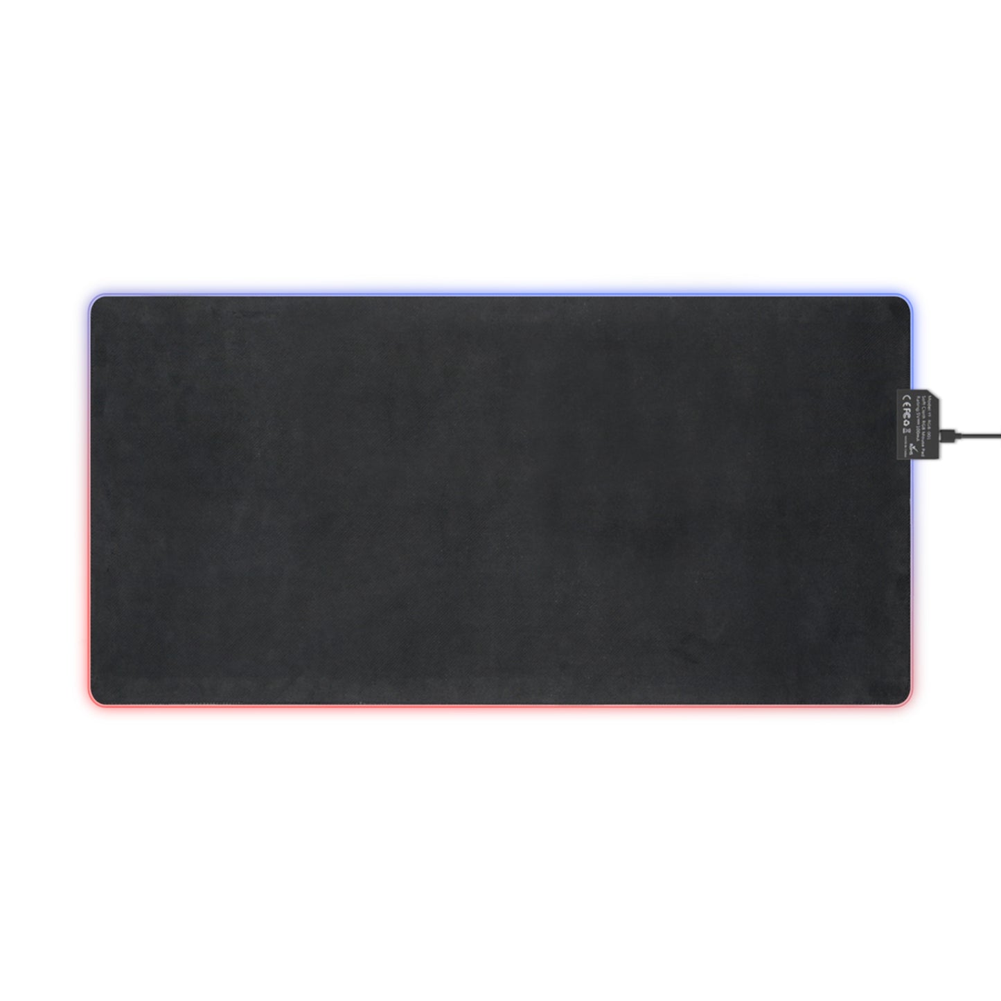 Plain White Glide Graphics LED Custom Mousepad