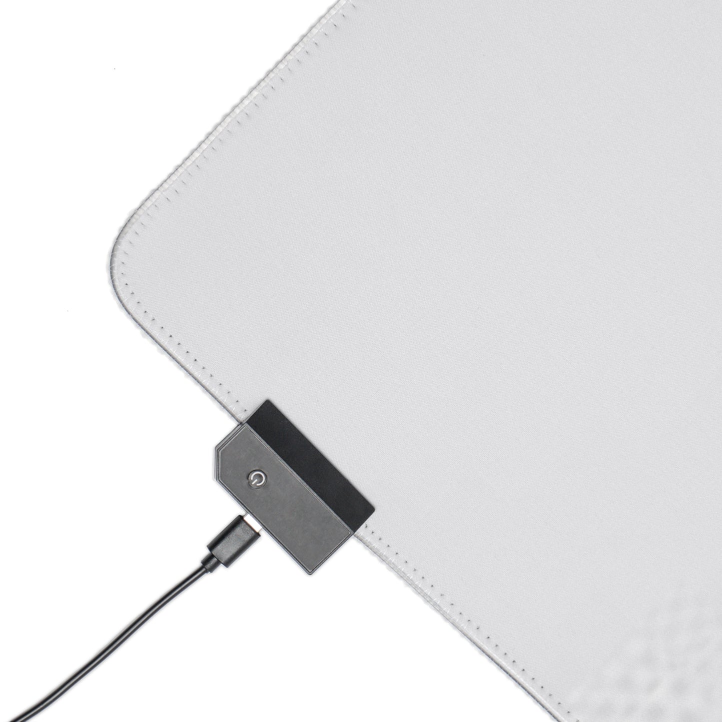 Plain White Glide Graphics LED Custom Mousepad